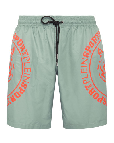 Long Swim-Trunks Tiger