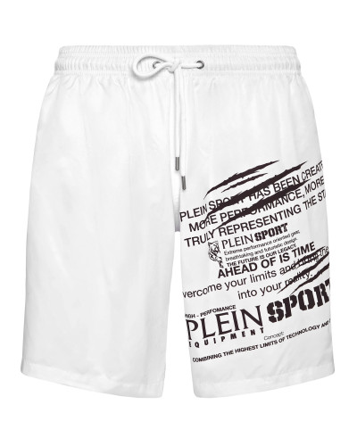 Long Swim-Trunks Lettering