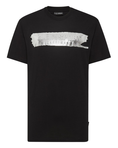 T-shirt Round Neck SS Silver Brush