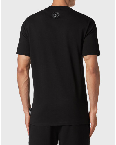 T-shirt Round Neck SS Silver Brush