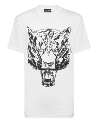 T-shirt Round Neck SS Chrome Tiger