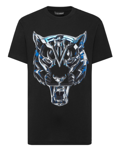 T-shirt Round Neck SS Chrome Tiger