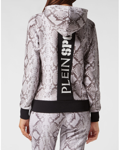 Hoodie Sweatjacket Pitone