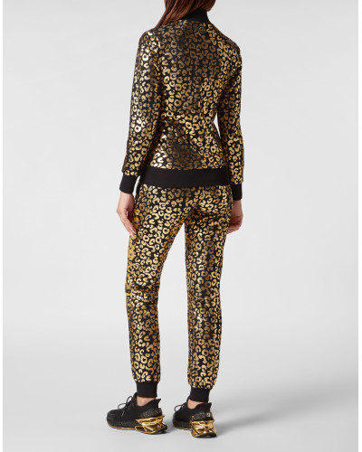 Jogging Tracksuit: Top/Trousers Leopard