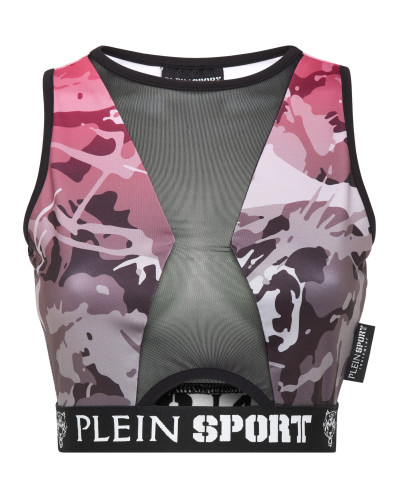 Jogging Crop Top Camouflage