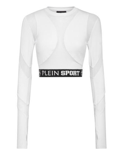 Jogging Cropped Top LS Multicut