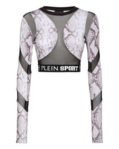 Jogging Cropped Top LS Pitone