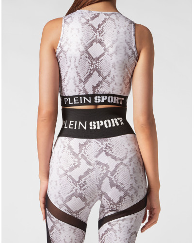 Jogging Cropped Top Pitone