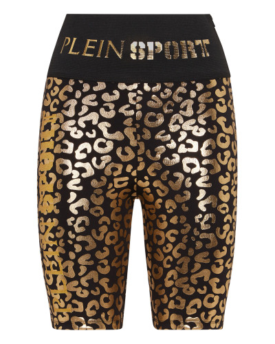 Jogging Cyclist Leggings Leopard