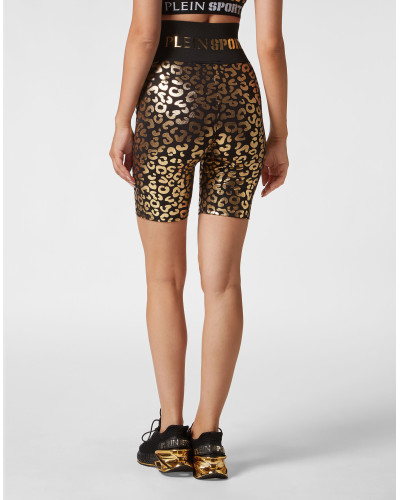 Jogging Cyclist Leggings Leopard