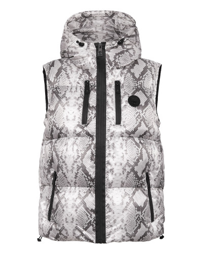 Nylon Puffer Gilet Pitone