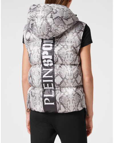 Nylon Puffer Gilet Pitone