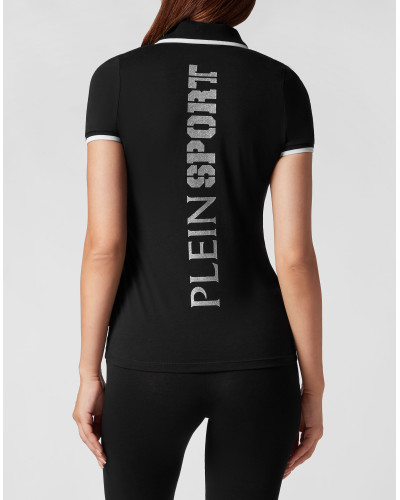 Polo shirt SS Glitter