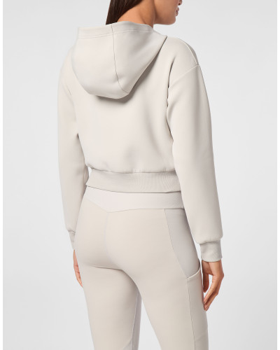 Cropped Hoodie Sweatshirt