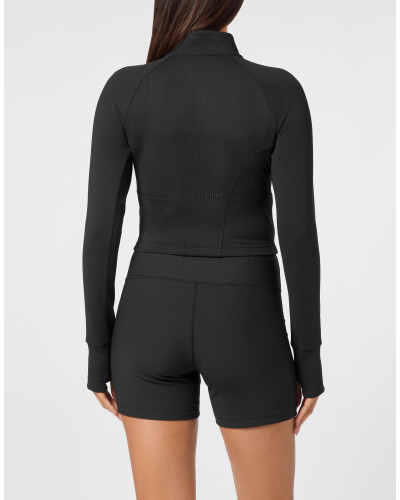 Cropped Jogging Full Zip