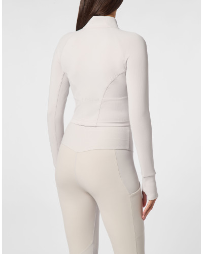 Cropped Jogging Full Zip