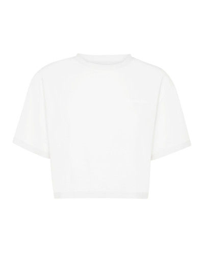 Cropped T-shirt Round Neck SS