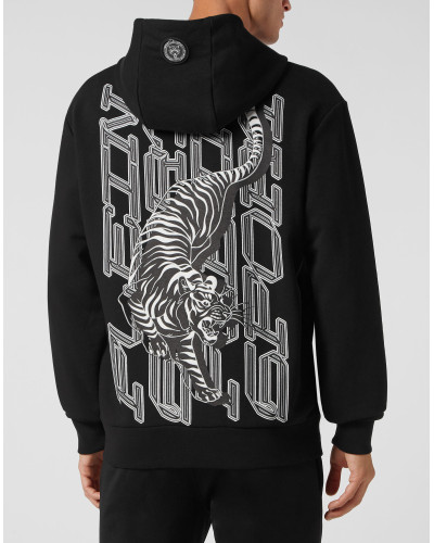 Hoodie Sweatshirt Tiger