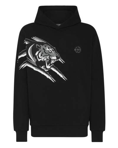 Hoodie Sweatshirt Tiger