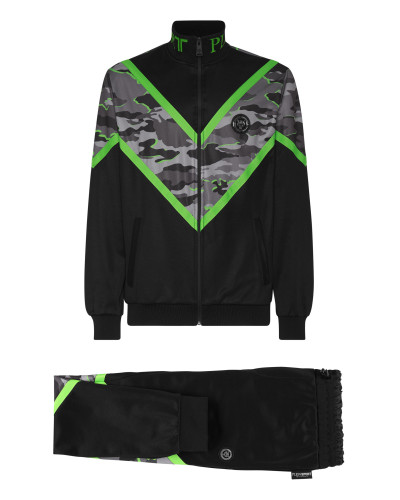 Jogging Tracksuit: Top/Trousers Neon Amazon Edition (Camouflage)