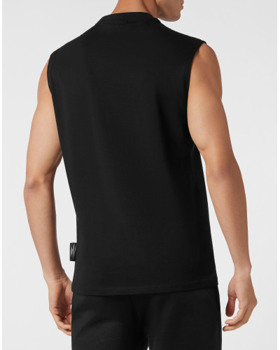Sleeveless T-Shirt Round Neck Tiger Crest Edition