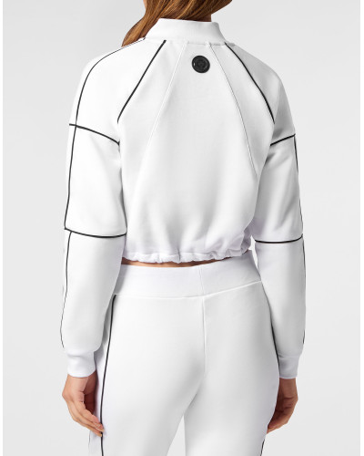 Cropped Hoodie Sweatshirt