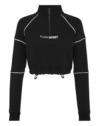 Cropped Hoodie Sweatshirt