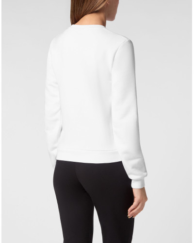 Cropped Roundneck Sweatshirt