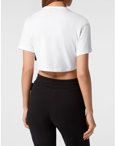 Crop T-shirt Round Neck SS