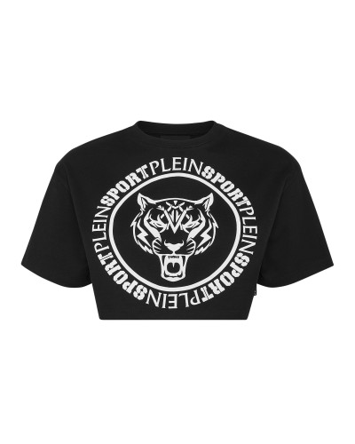 Crop T-shirt Round Neck SS