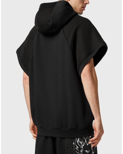 Sleeveless Hoodie Sweatshirt Tiger