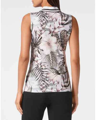 Sleeveless Polo Shirt