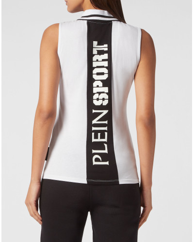 Sleeveless Polo Shirt