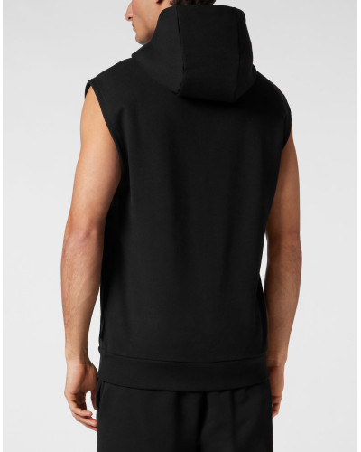 Sleeveless Hoodie sweatshirt Tiger