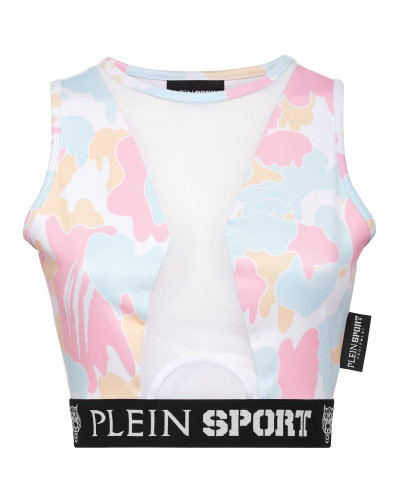 Jogging Cropped Top Camouflage