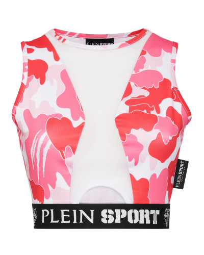 Jogging Cropped Top Camouflage