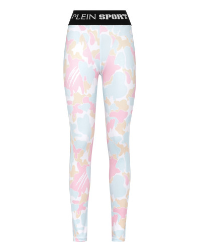 Jogging Push Up Cutting Leggings Camouflage