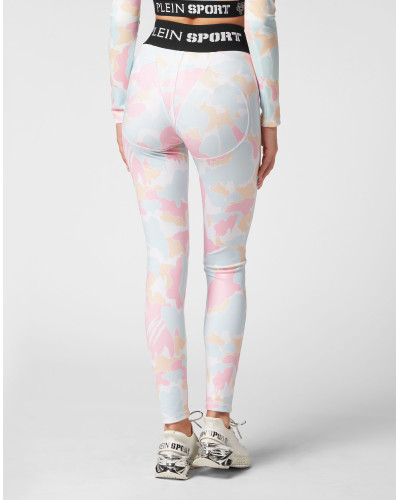 Jogging Push Up Cutting Leggings Camouflage