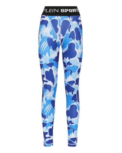 Jogging Push Up Cutting Leggings Camouflage