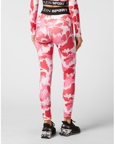 Jogging Push Up Cutting Leggings Camouflage