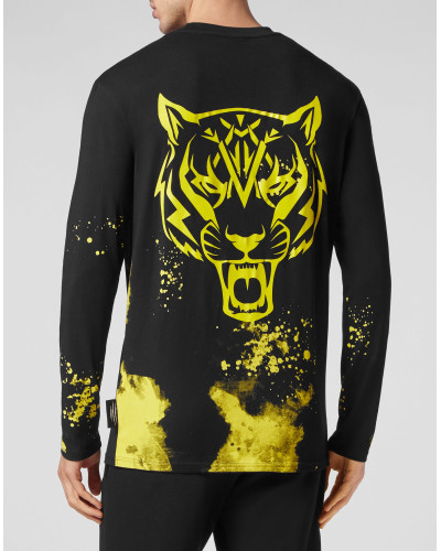 T-shirt Round Neck LS Tiger
