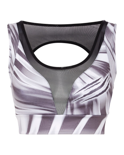 Tie-dye Jogging Cropped Top Scratch