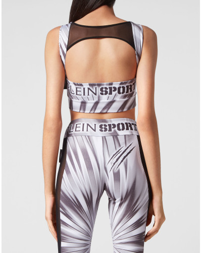 Tie-dye Jogging Cropped Top Scratch