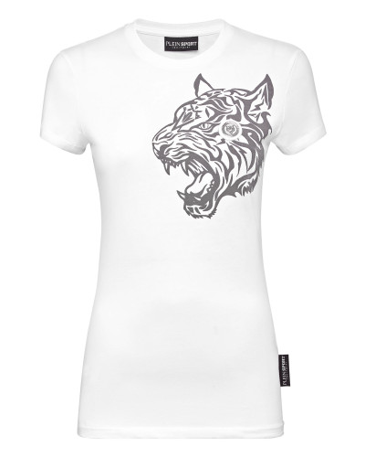 T-shirt Round Neck Sexy Pure Fit Tiger