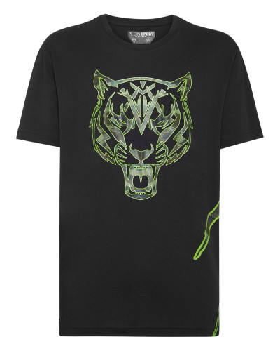 T-shirt Round Neck Tiger