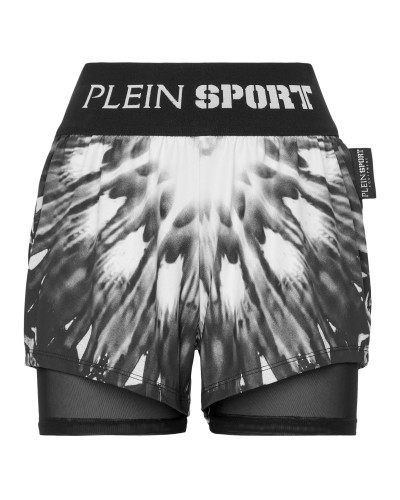 Jogging Shorts Optical Flower