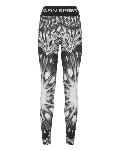 Jogging Leggings Optical Flower