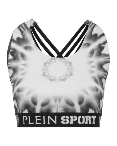 Jogging Bra Optical Flower