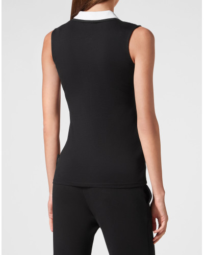 Sleveless Polo Basic