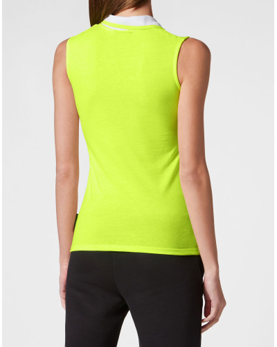 Sleveless Polo Basic